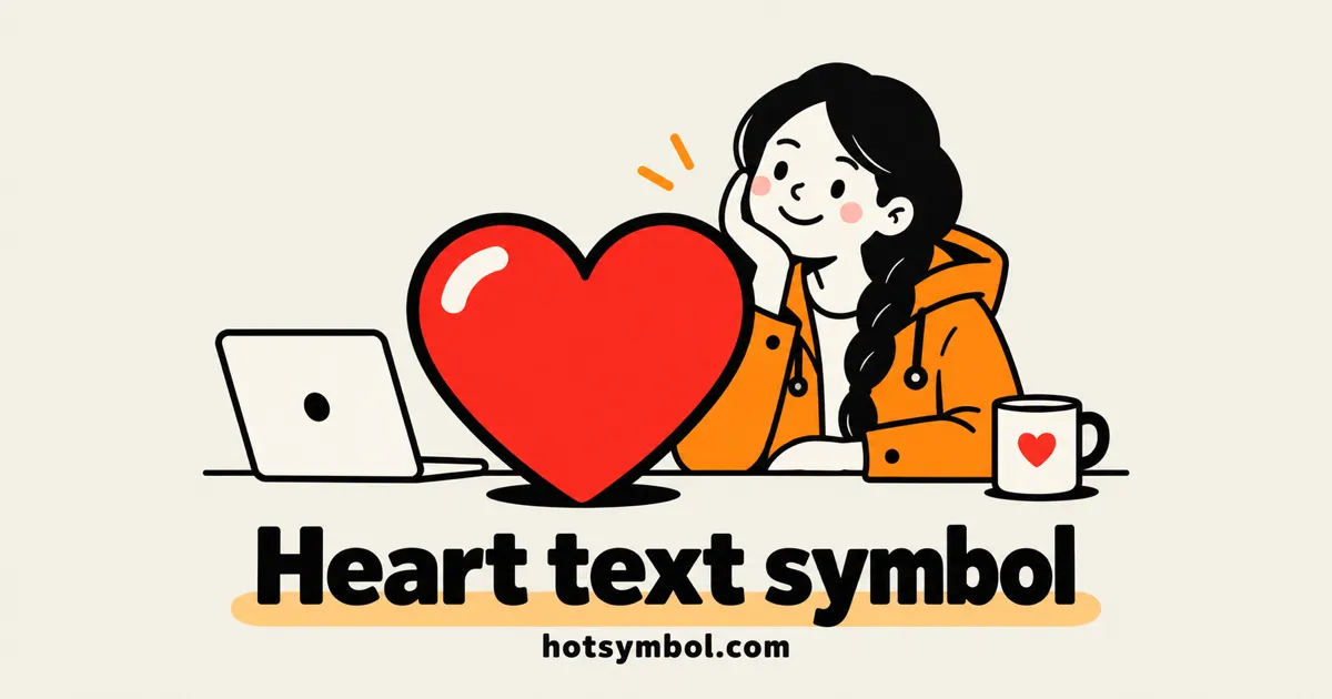 Illustration of the Heart Symbol symbol